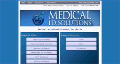 Desktop Screenshot of medicalbands.com